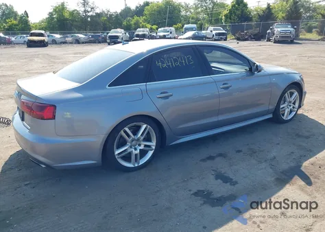 2017 Audi A6 2.0T Premium z USA, uszkodzony, nr VIN WAUF8AFC6HN078756